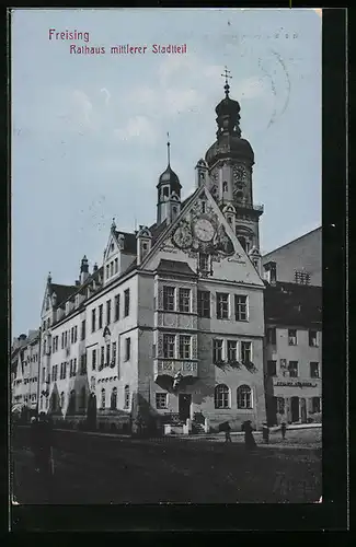 AK Freising, Rathaus mittlerer Stadtteil