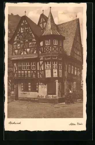 AK Bacharach, Gasthof Altes Haus