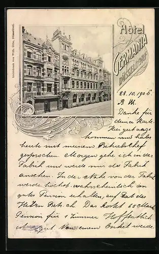 AK Düsseldorf, Hotel Germania