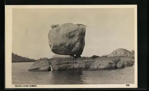 AK Felsen mit Cobra, Gesteinsformation