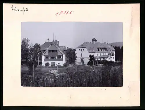 Fotografie Brück & Sohn Meissen, Ansicht Bärenfels, Schwesternheim
