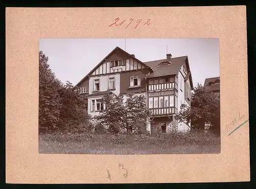 Fotografie Brück & Sohn Meissen, Ansicht Bärenfels, Gasthaus Dorotheenhöhe