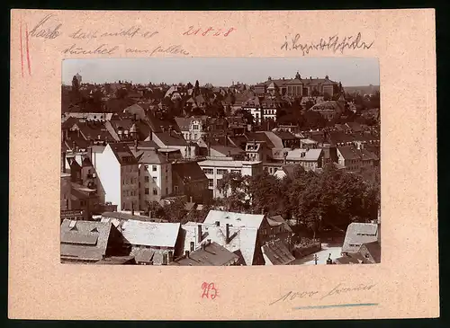 Fotografie Brück & Sohn Meissen, Ansicht Mittweida, Blick von der Obergasse