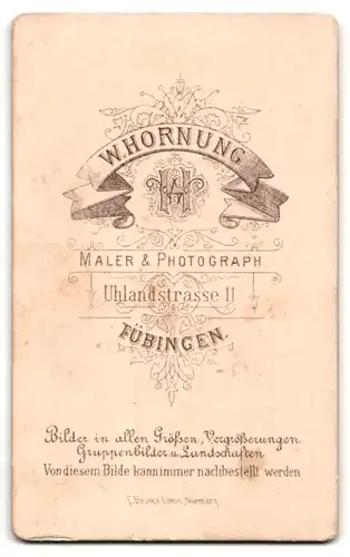 Fotografie W. Hornung, Tübingen, Student im Anzug mit Zwickerbrille und Schirmmütze