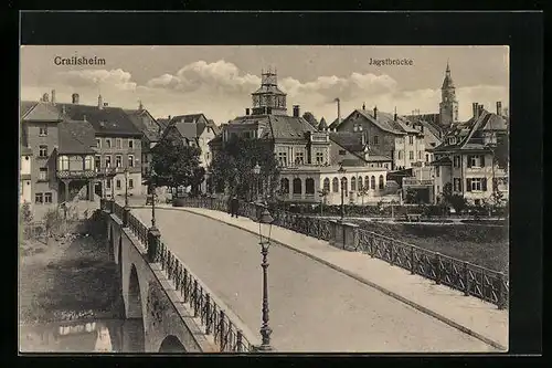 AK Crailsheim, Partie an der Jagstbrücke