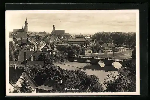 AK Crailsheim, Partie an der Brücke