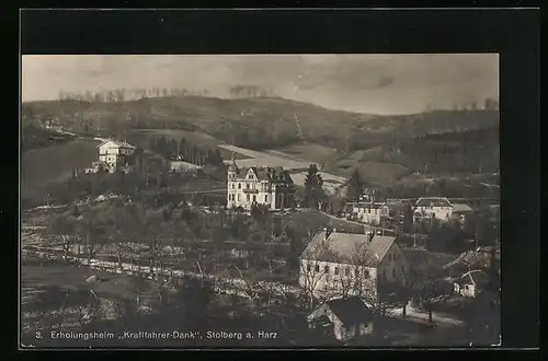 AK Stolberg /Harz, Erholungsheim Kraftfahrer-Dank
