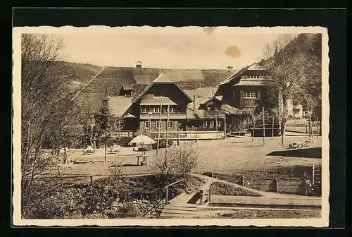 AK Todtmoos /bad. Hochschwarzwald, Hotel Schwarzwaldhaus