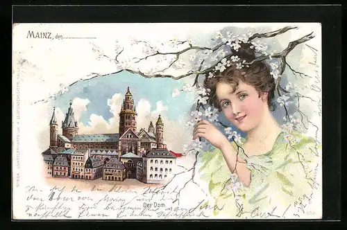 Lithographie Mainz, Der Dom