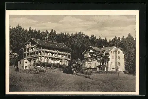 AK Freudenstadt /Schwarzw., Waldhotel Stockinger
