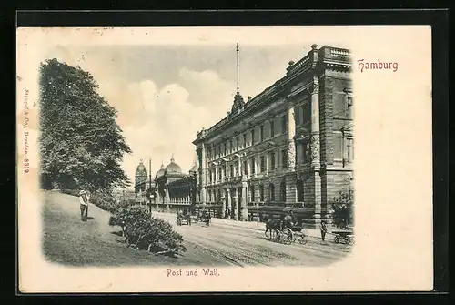 AK Hamburg, Post und Wall