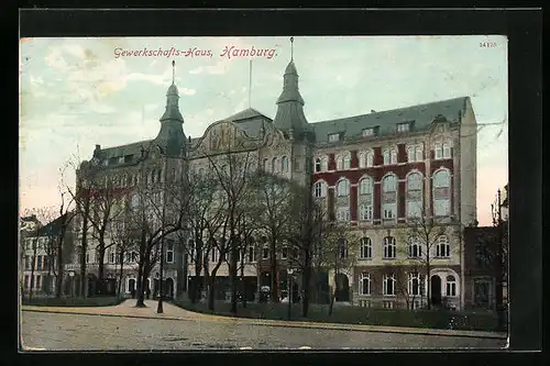 AK Hamburg-St.Georg, Gewerkschafts-Haus