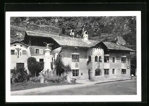 AK Brixen, Wirt an der Mahr, direkt an der Brennerstrasse