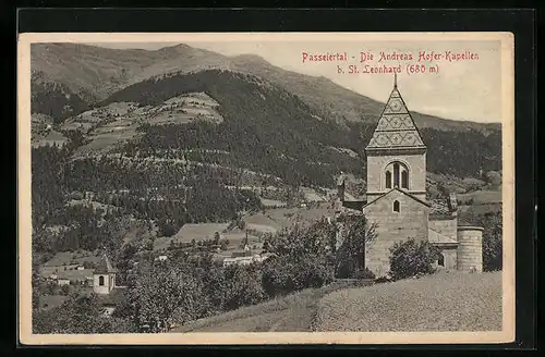 AK St. Leonhard, Andreas Hofer-Kapellen im Passeiertal