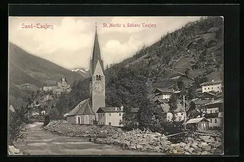 AK Sand in Taufers, St. Moritz und Schloss Taufers