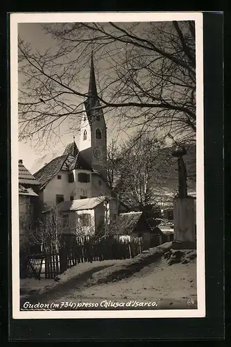 AK Gudon presso Chiusa d`Isarco, Ortspartie mit Kirche