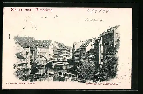 AK Nürnberg, Partie an der Fleischbrücke