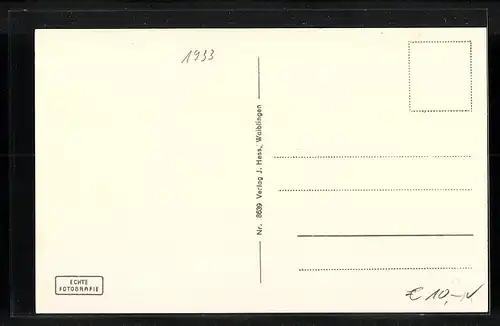 AK Waiblingen, Teilansicht