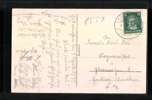 AK Gössweinstein /Fränkische Schweiz, Teilansicht mit Kirche