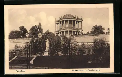 AK Potsdam, Belvedere a. d. Drachenburg