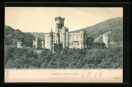 AK Stolzenfels, Das Schloss im Wald