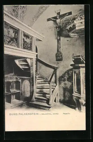AK Burg Falkenstein im Selketal, Kapelle