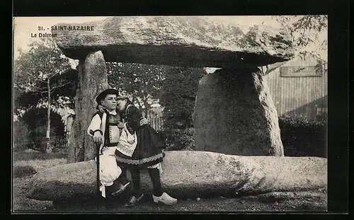 AK Saint-Nazaire, Le Dolmen, Gesteinsformation