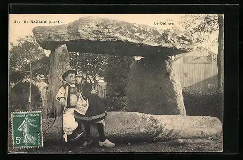 AK St-Nazaire, Le Dolmen, Gesteinsformation