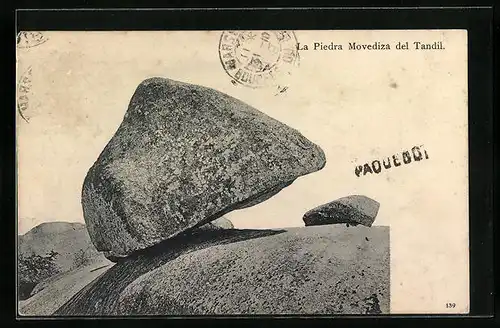 AK Tandil, La Piedra Movediza, Gesteinsformation