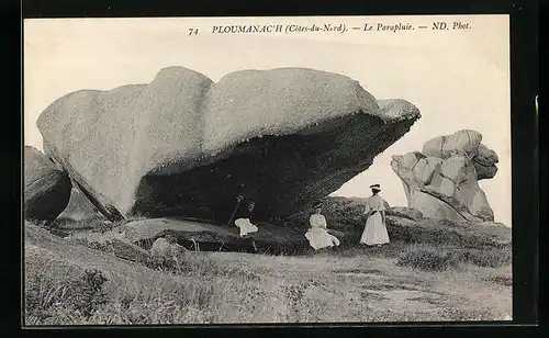 AK Ploumanac`h, Le Parapluie, Gesteinsformation