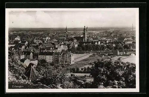 AK Erlangen, Gesamtansicht mit Kirche