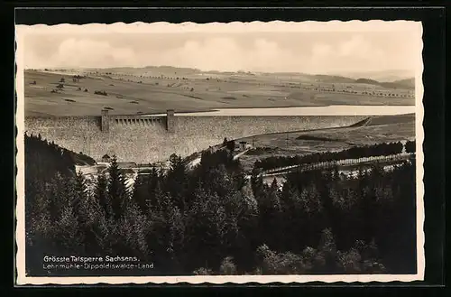 AK Frauenstein, Grösste Talsperre Sachsens, Gasthaus Lehnmühle