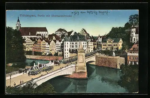 AK Tübingen, Partie mit Eberhardsbrücke