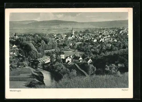 AK Waiblingen, Totalansicht