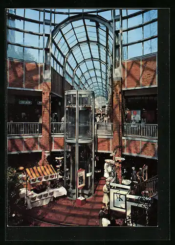 AK Hamburg, Ladenpassage Hanseviertel - Innen