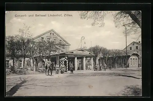AK Zittau, Concert- und Ballsaal Lindenhof