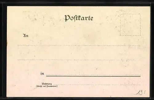 Lithographie Lehn b. Gross-Postwitz, Marschners Restaurant und Materialwarenhandlung, Mönchswalder Berg, Hanitz