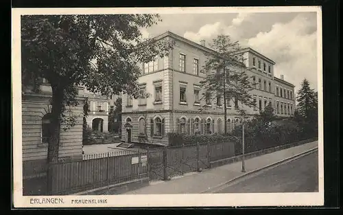 AK Erlangen, Strassenpartie vor der Frauenklinik
