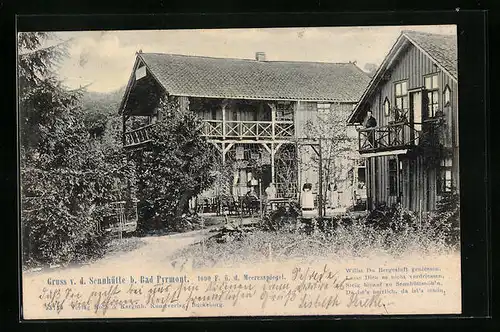 AK Bad Pyrmont, Gasthaus Sennhütte