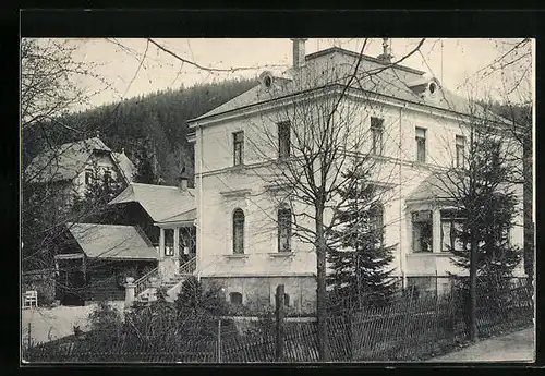 AK Kipsdorf i. Erzgeb., Hotel Haus Wald-Eck