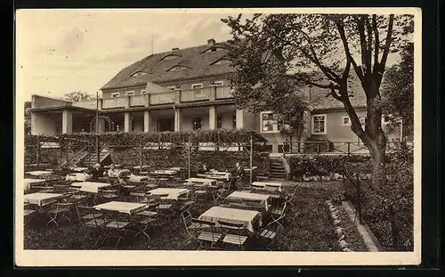 AK Jauernik b. Görlitz, Gasthaus Kreuzbergbaude