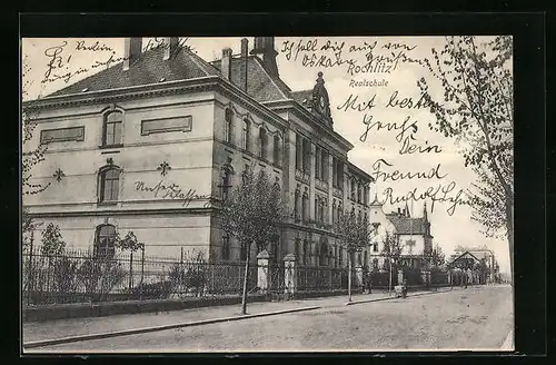 AK Rochlitz, Ansicht der Realschule