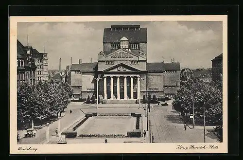 AK Duisburg, König-Heinrich-Platz