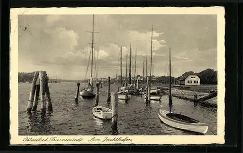 AK Travemünde, am Jachthafen