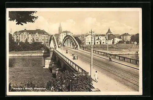 AK Minden i. W., am Wesertor
