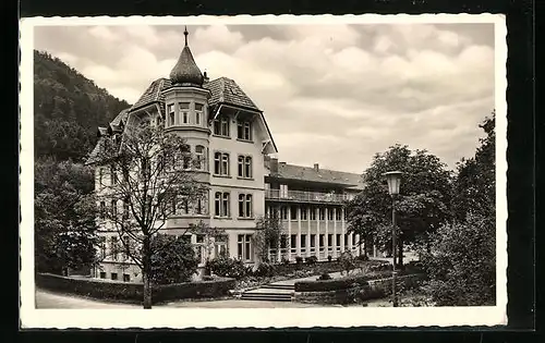 AK Baden-Baden, Erholungsheim Korbmattfelsenhof, Fremersbergstrasse 115