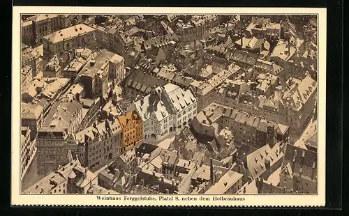 AK München, Gasthaus Weinhaus Torggelstube, Platzl 6 neben dem Hofbräuhaus