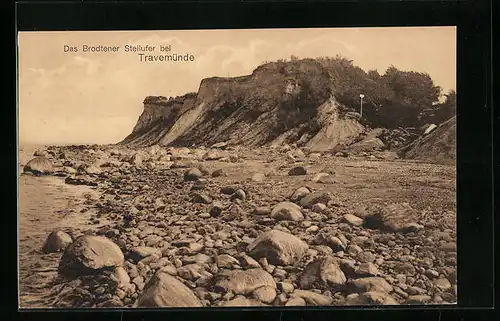 AK Travemünde, Das Brodtener Steilufer