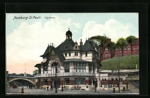 AK Hamburg-St. Pauli, Gasthaus Fährhaus