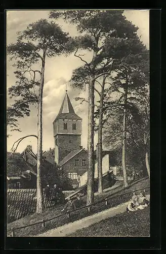 AK Hildesheim, Blick zum Kehrwiederturm